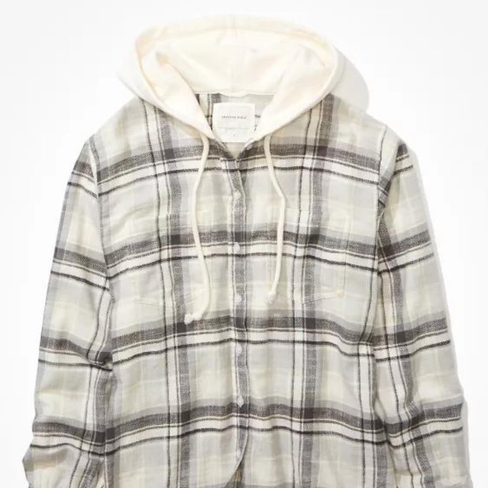 AE Oversized Hoodie Flannel - Picture 3 of 5